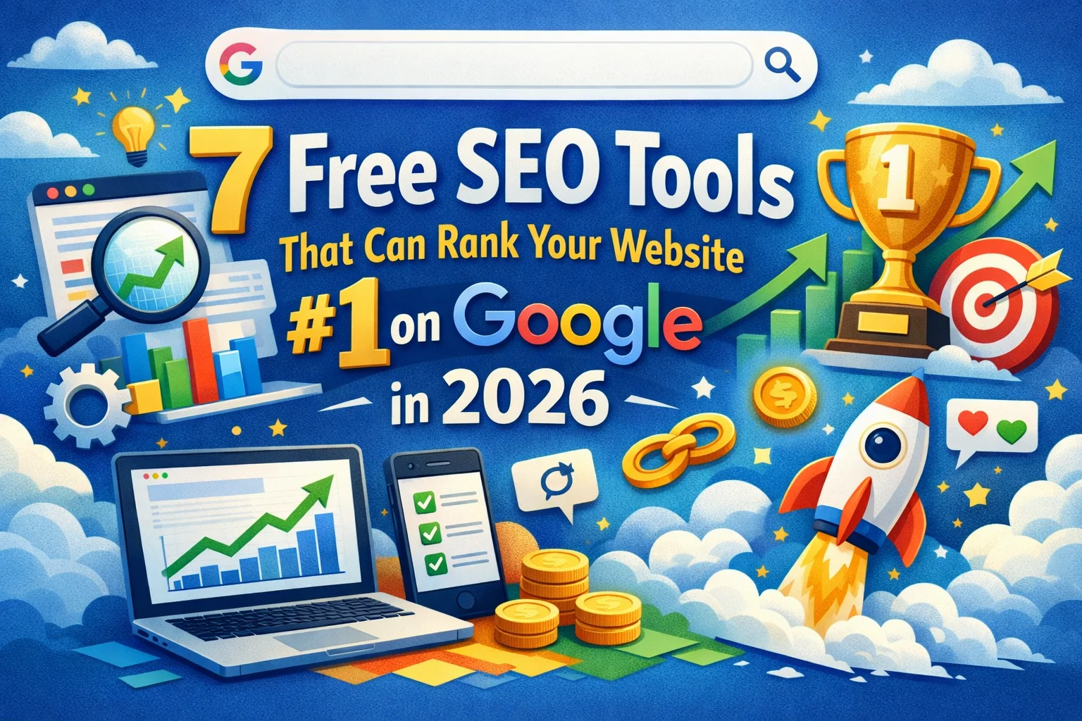 7 Free SEO Tools That Can Rank Your Website #1 on Google in 2026