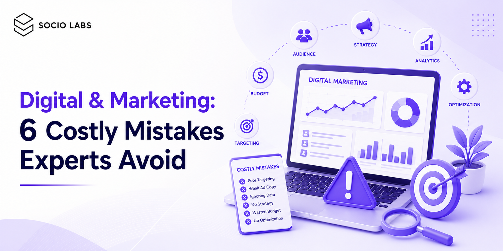 Checklist for auditing digital & marketing tracking and budget fit