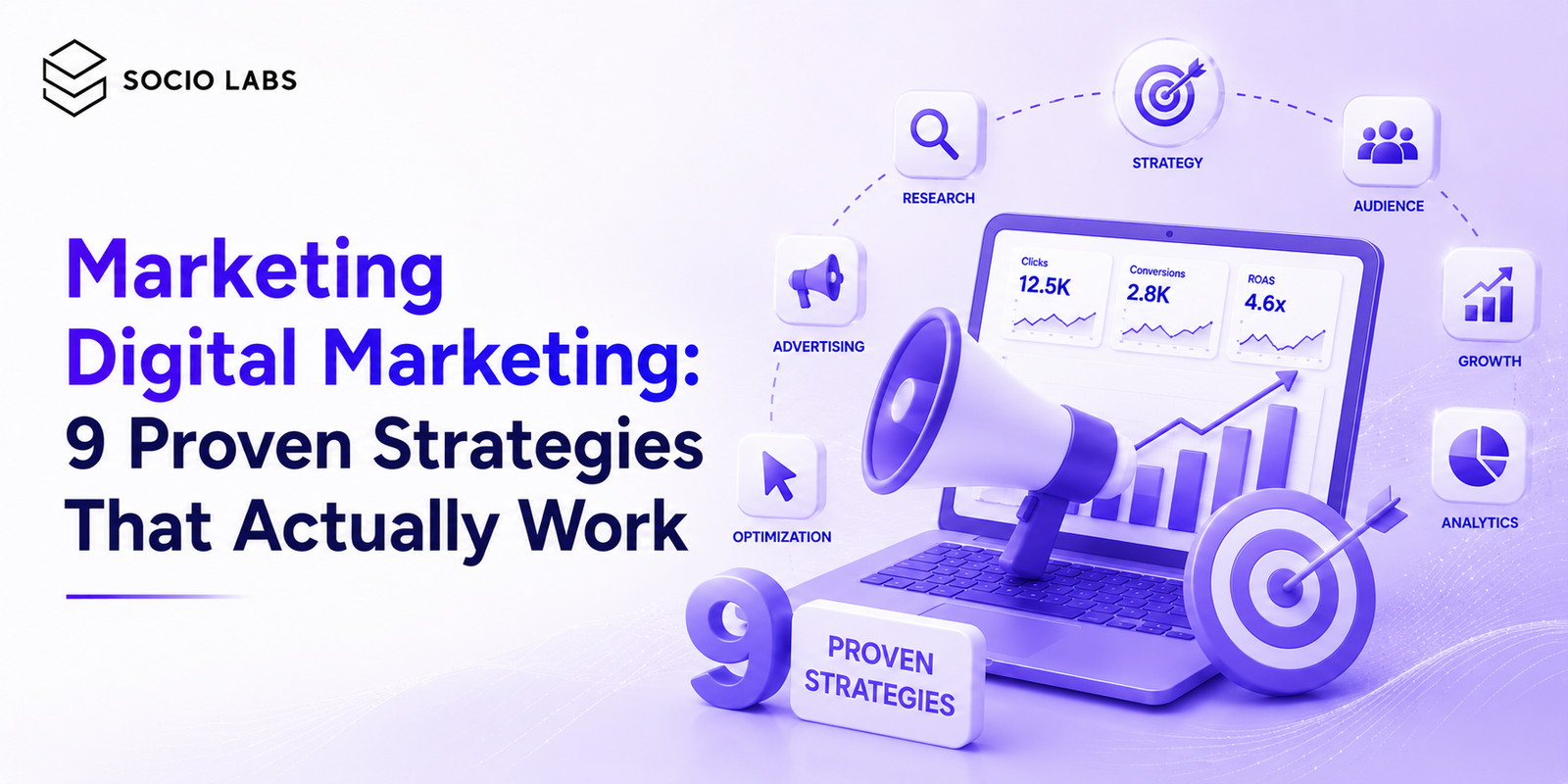 Marketing digital marketing channel mix showing SEO, PPC, social, and email working together