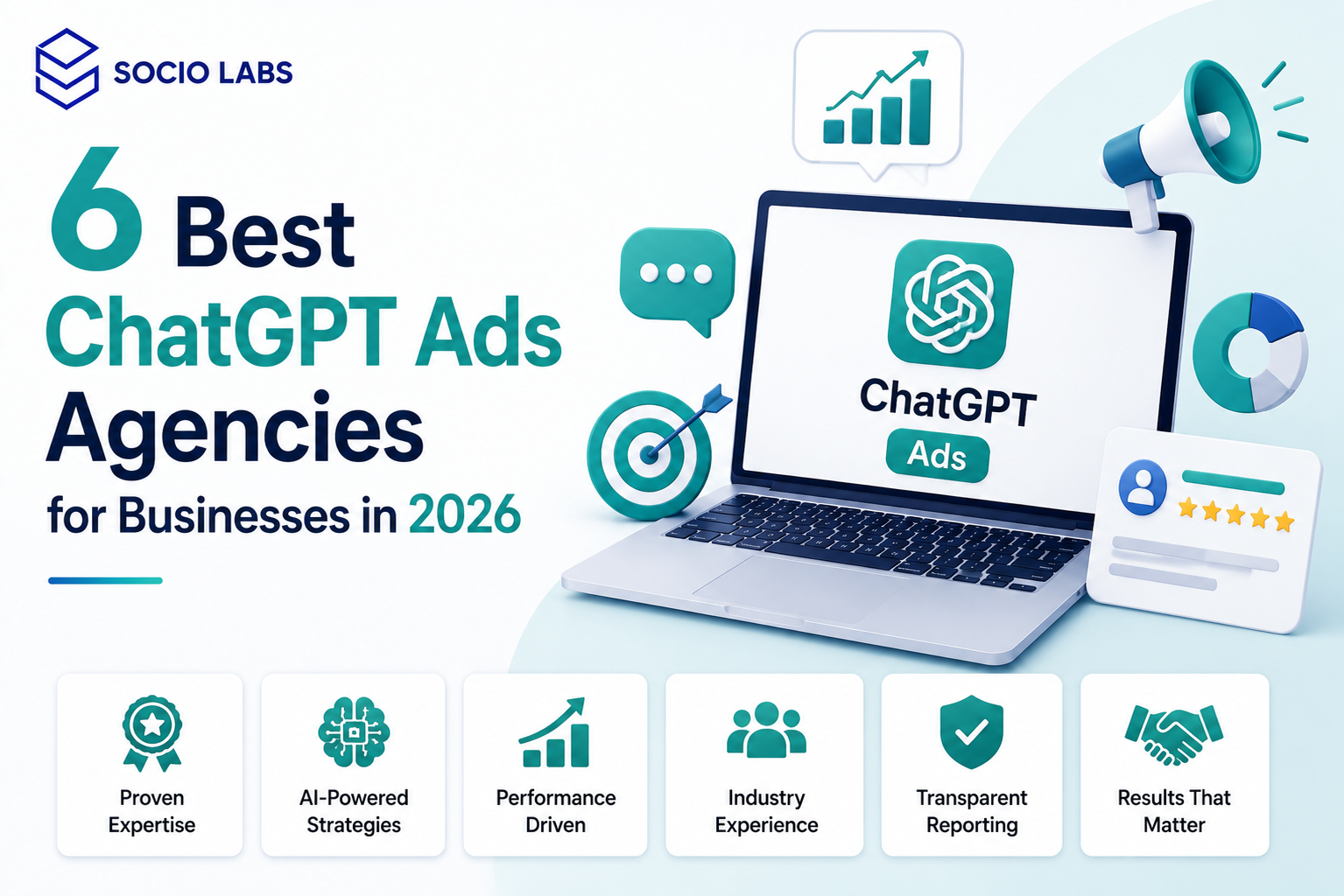 ChatGPT Ads Agencies comparison showing paid media capability and platform readiness