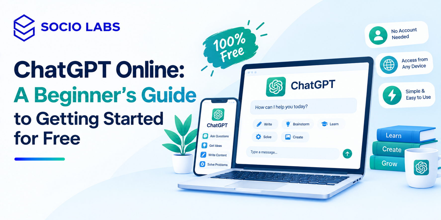 hatgpt online interface showing a beginner-friendly AI chat conversation