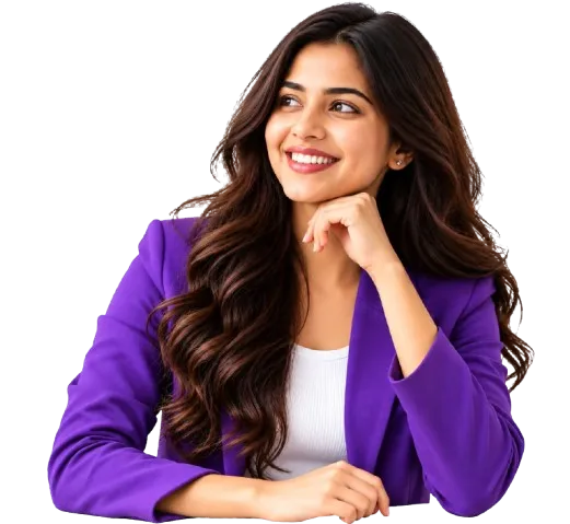 Digital marketing professional working on a laptop