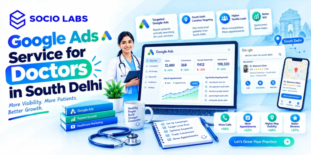 Doctor reviewing appointment schedule on a tablet in a South Delhi clinic