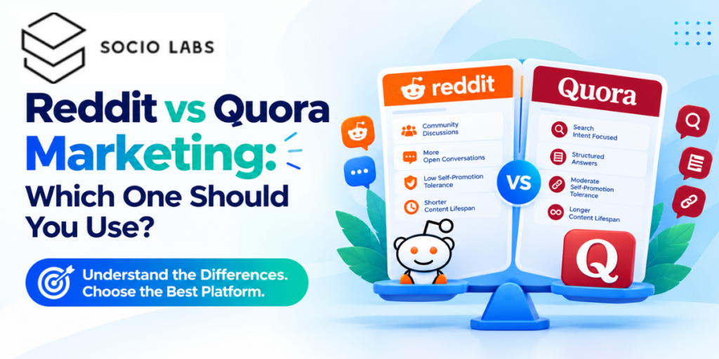 reddit vs Quora SocioLabs - Performance Marketing company in India, Performance Marketing Agency