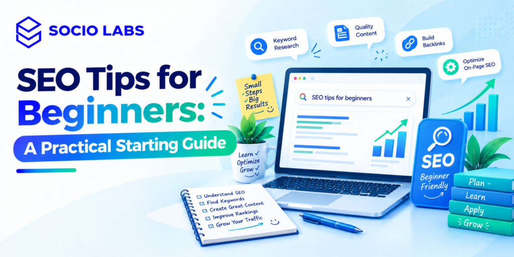 seo tips for beginners SocioLabs - Performance Marketing company in India, Performance Marketing Agency